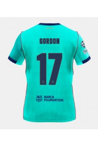 Barcelona Anthony Gordon #17 Jalkapallovaatteet Kolmaspaita 2026-27 Lyhythihainen